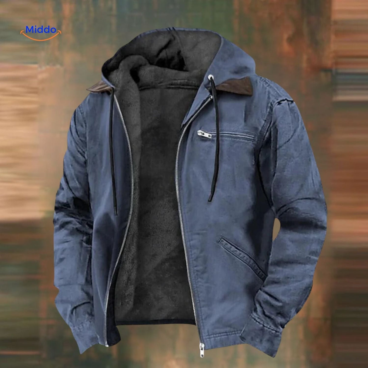 Gray 3D print cotton hoodie with durable construction and comfortable hood interior.