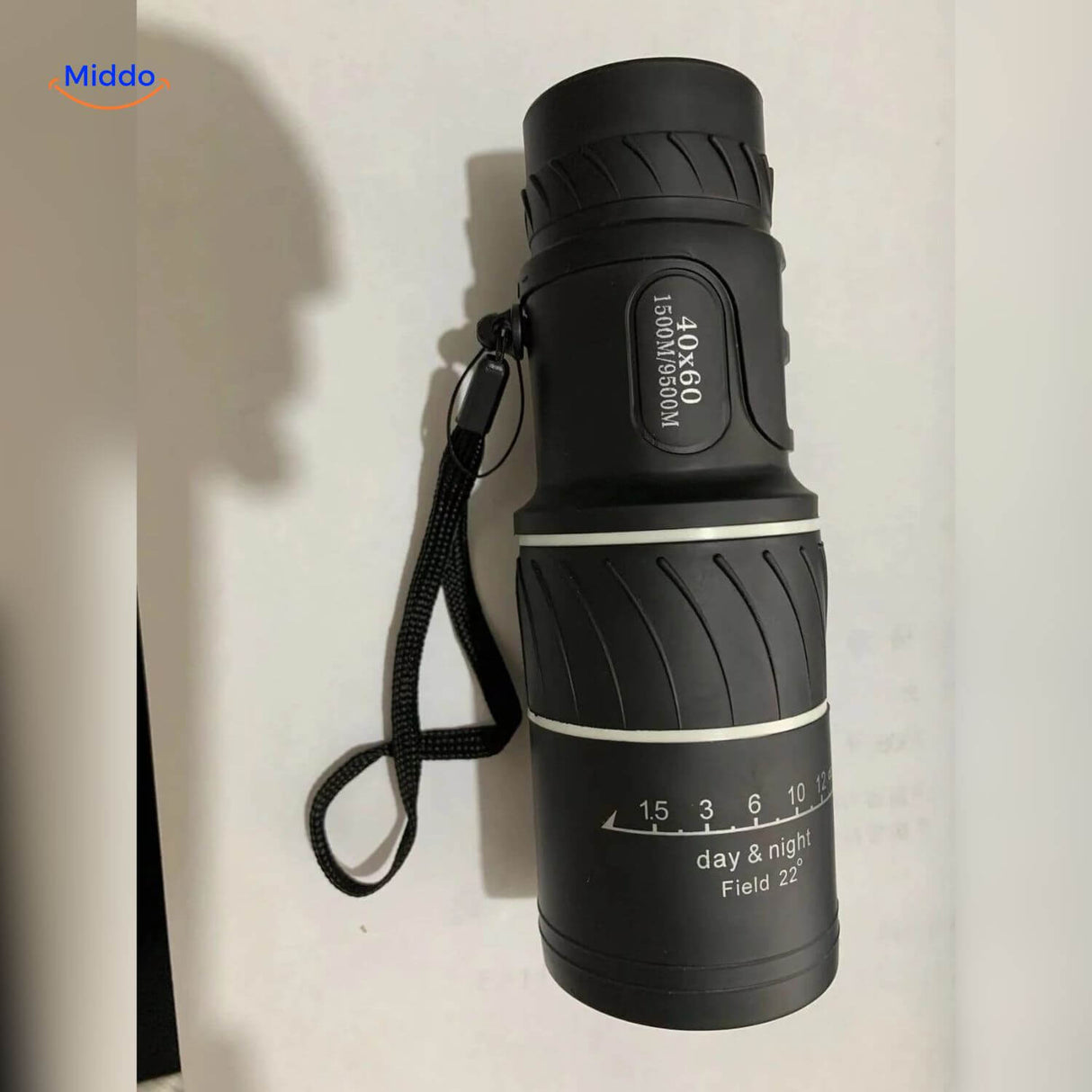 40x60 magnification night vision monocular with compact, portable design.