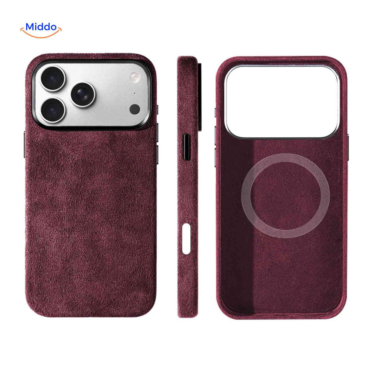 red AlcantaPro Case product view image 5