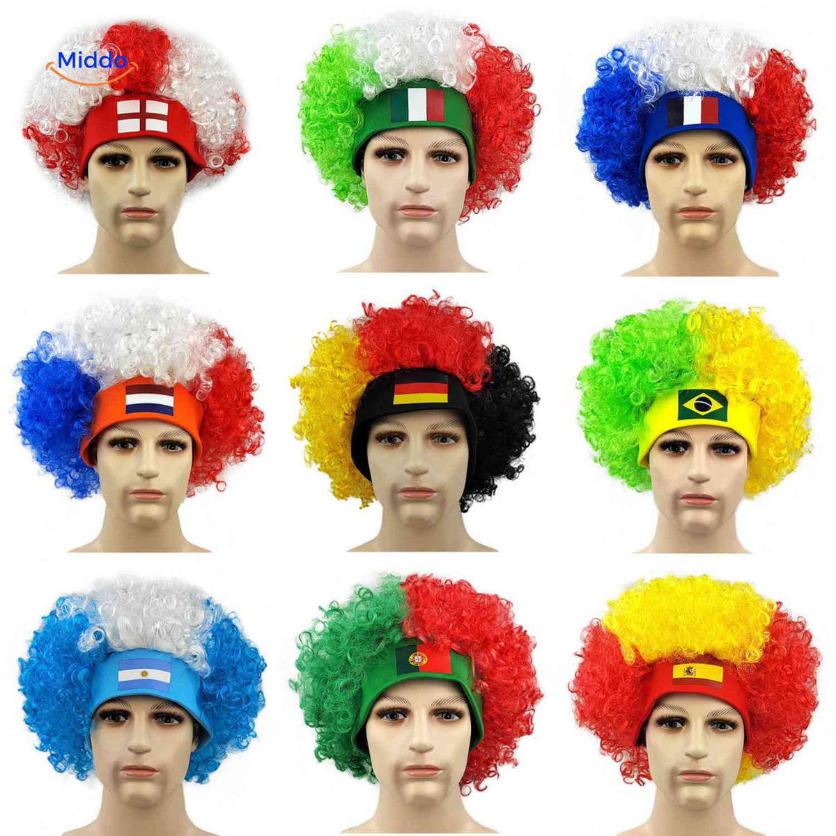 blue Support Wig product view image 31
