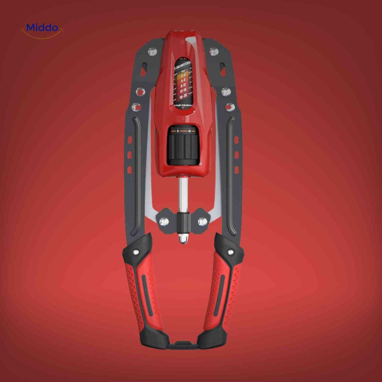 Red variant arm trainer with premium design and build.