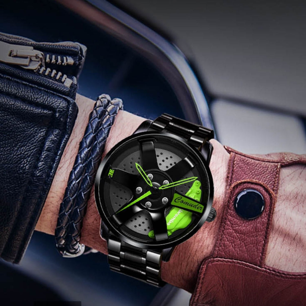 Stylish and trendy men's automatic watch built for everyday durability.