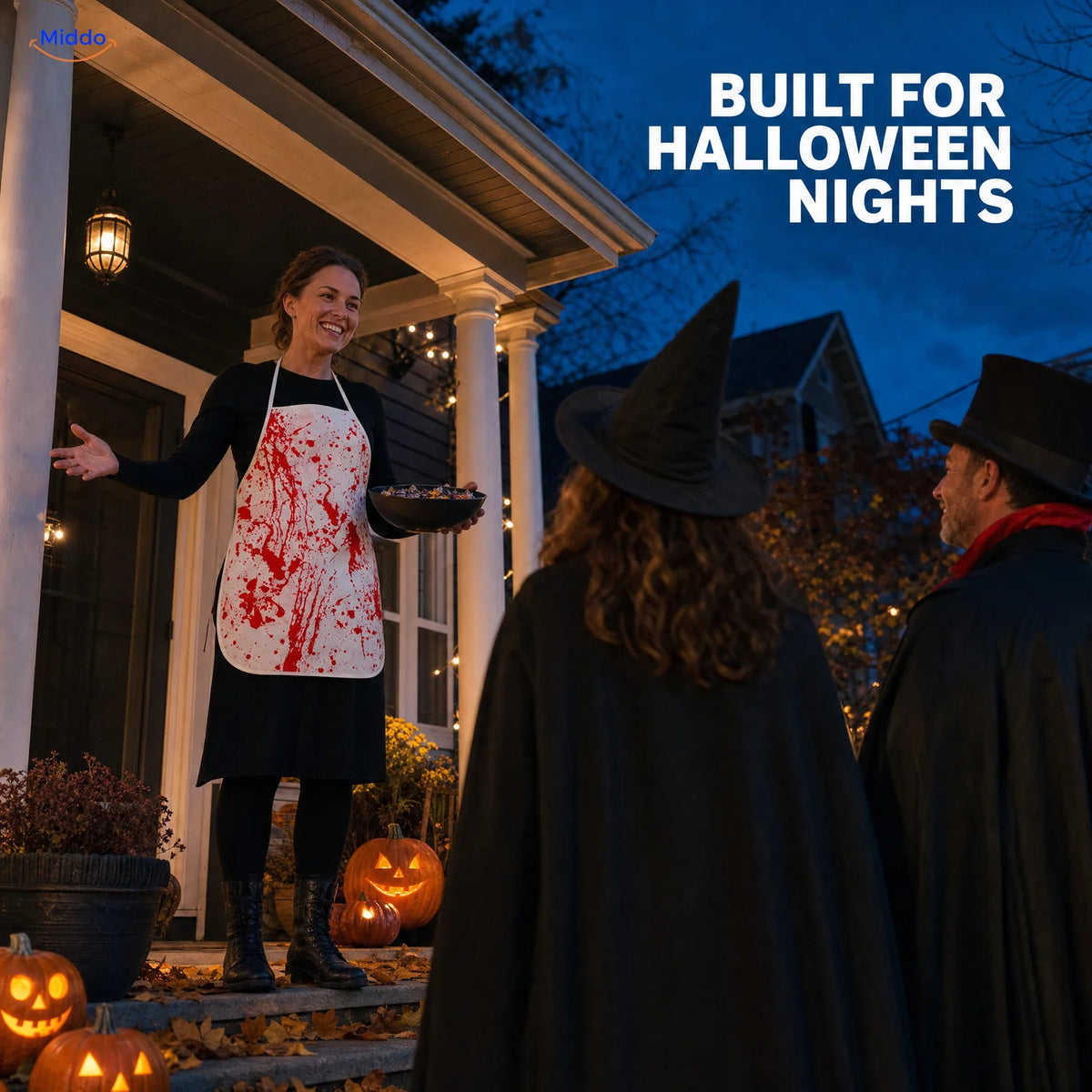BloodstainFX™ Bloodstained Halloween Costume Apron | For Halloween Role-Play - conversion benefit party