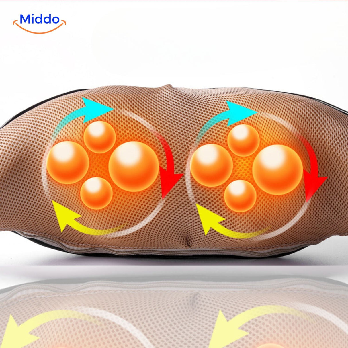 Therapeutic massager designed for pain relief and deep muscle relaxation.
