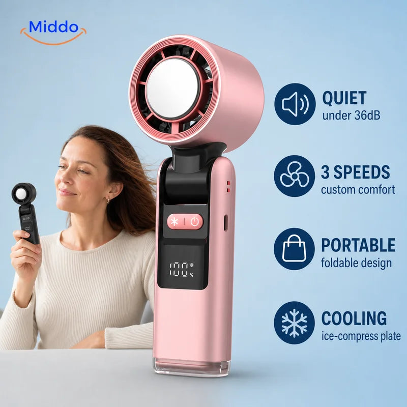 ChillFlow fan features infographic