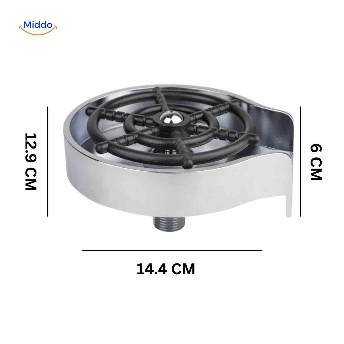 CleanTap rinse system dimensions