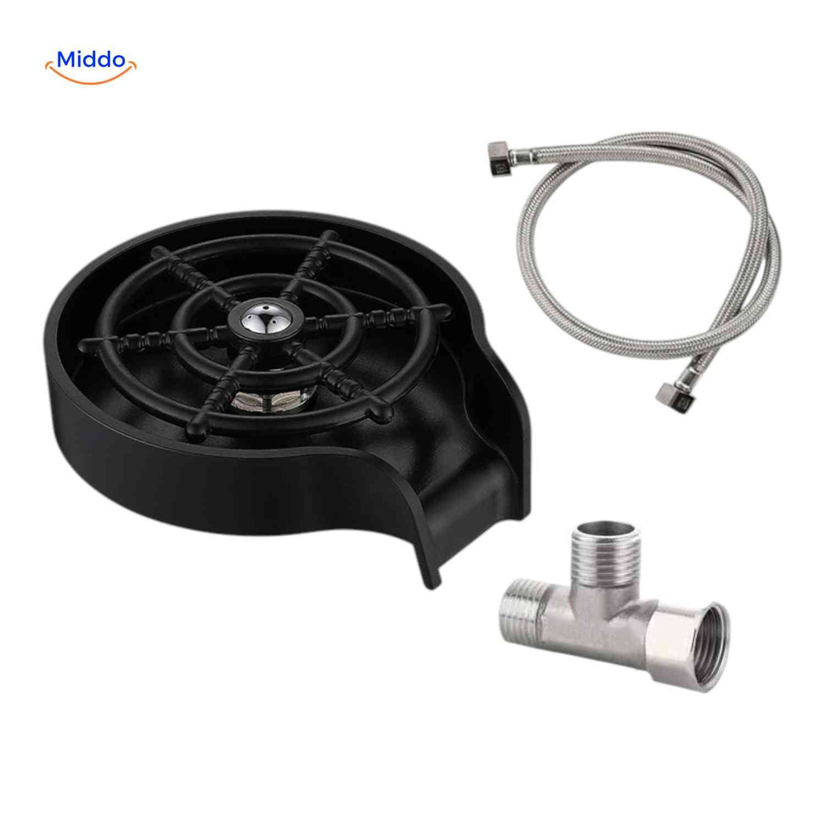 CleanTap glass rinser with connection set
