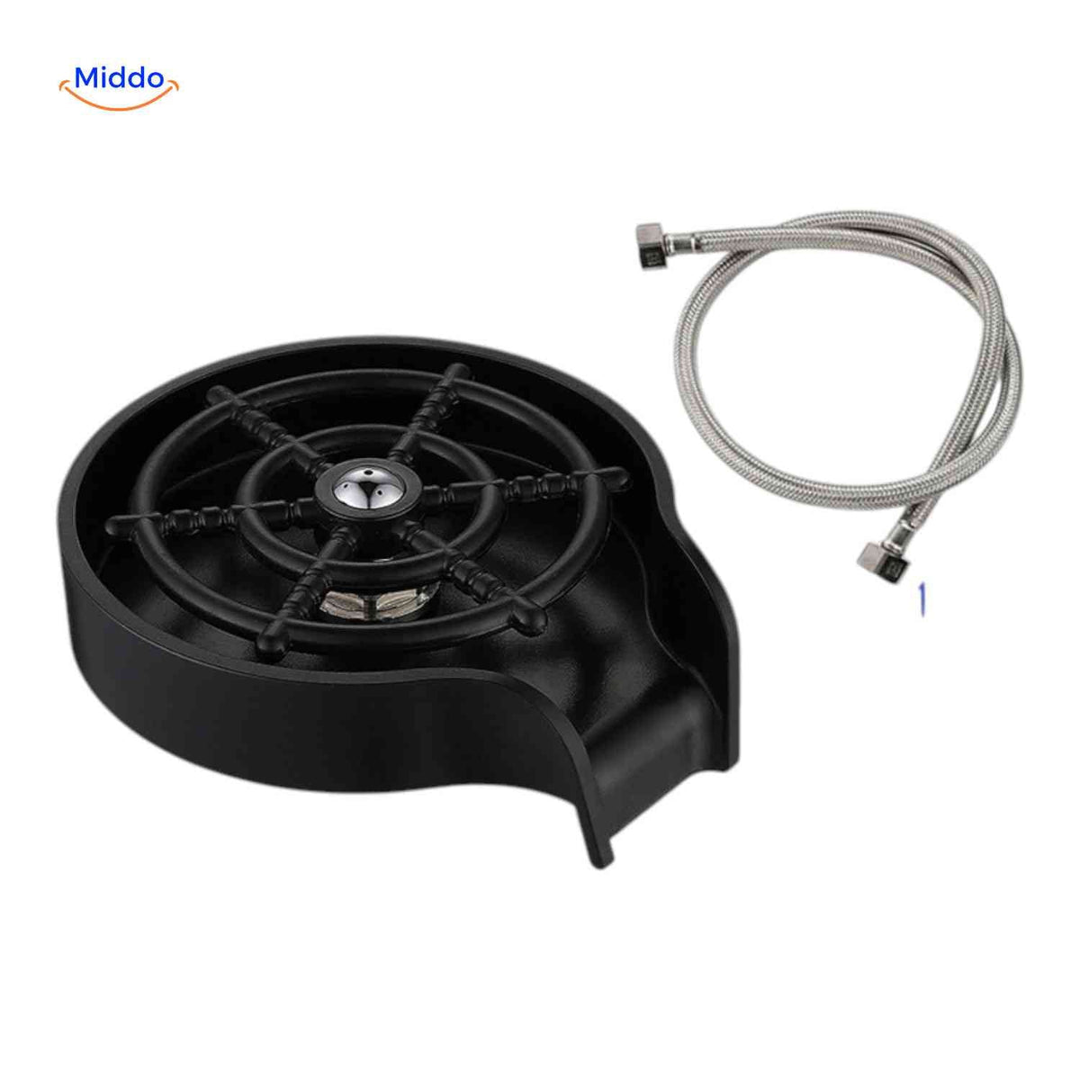 CleanTap glass rinser with hose set