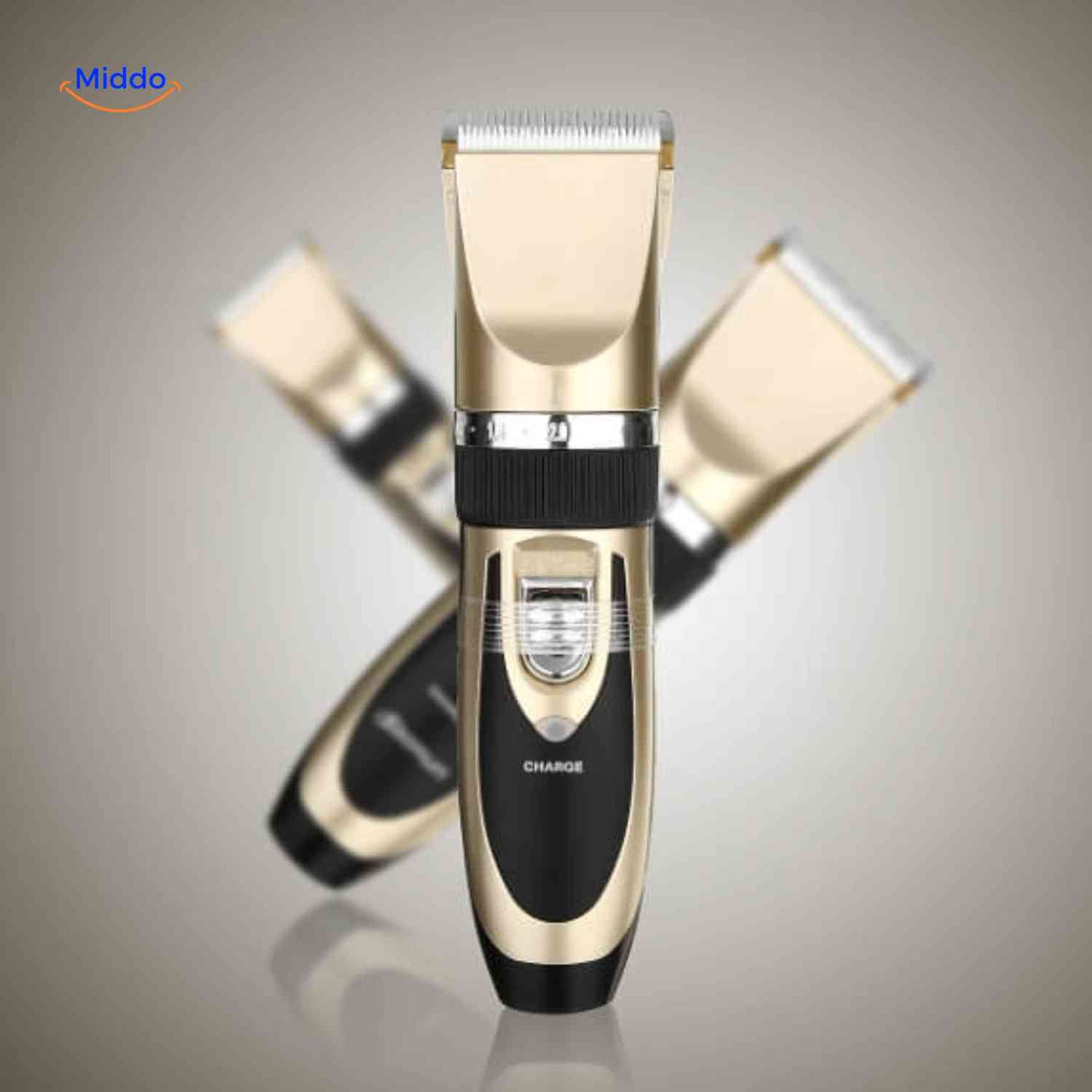 Cordless FurEase pet trimmer with precision blade technology.