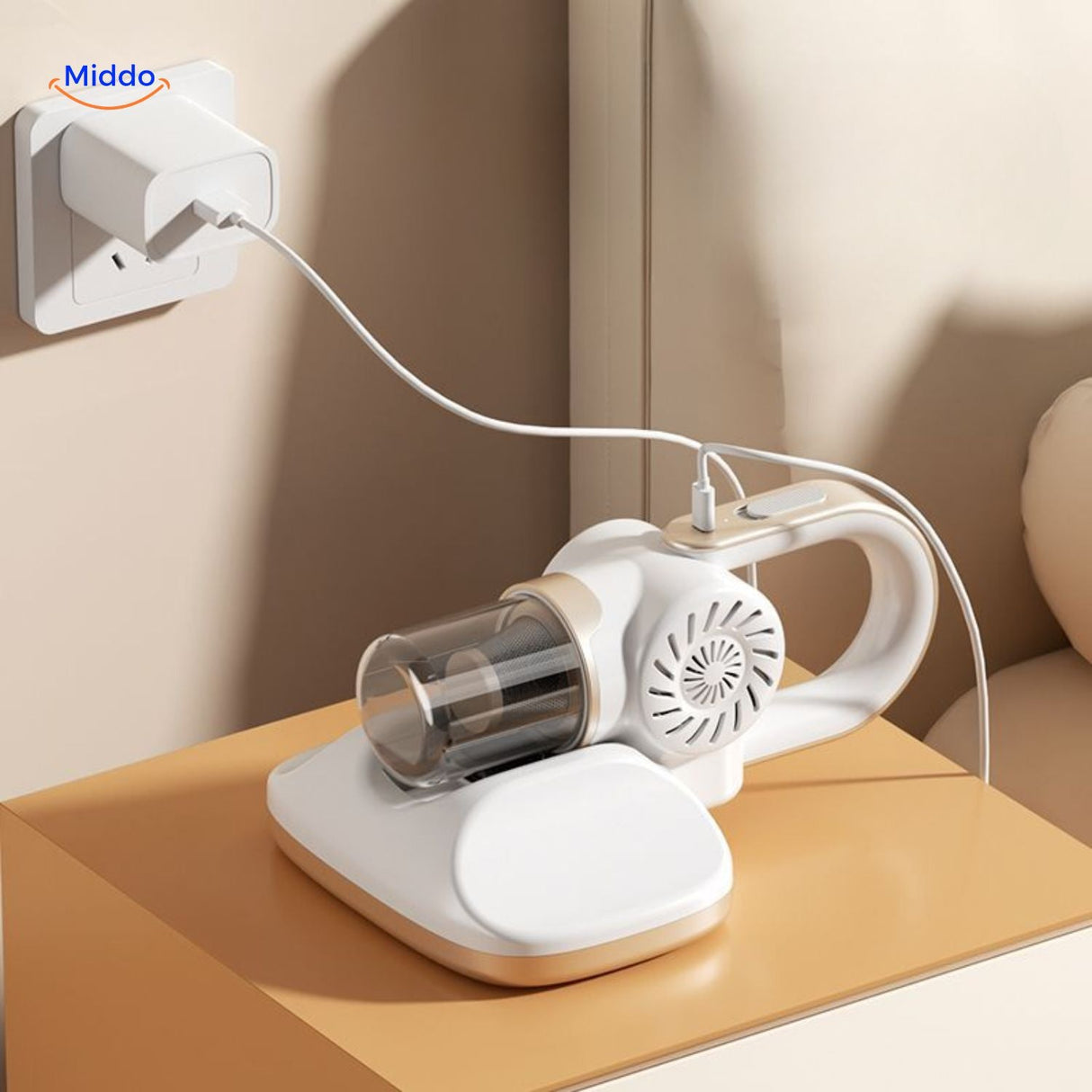 MopVac Pro cordless vacuum for comprehensive floor and furniture cleaning.