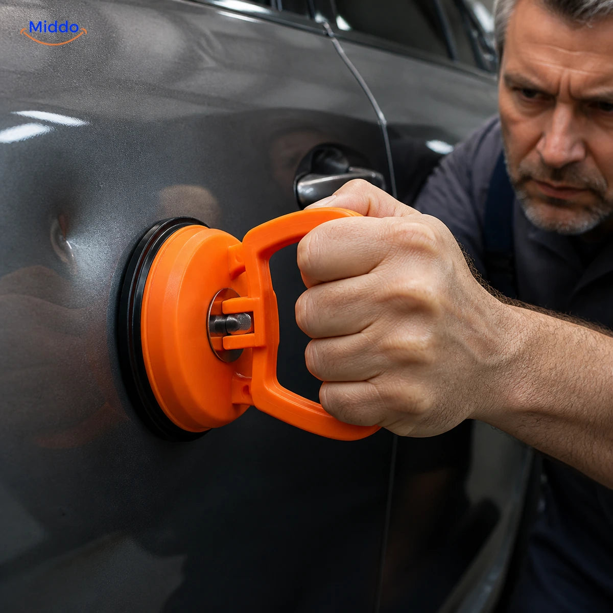 Pull DentGrip straight with slow controlled force