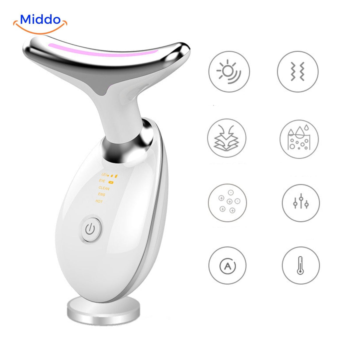 DermaLift Pro combines multiple technologies for comprehensive at-home skin rejuvenation.