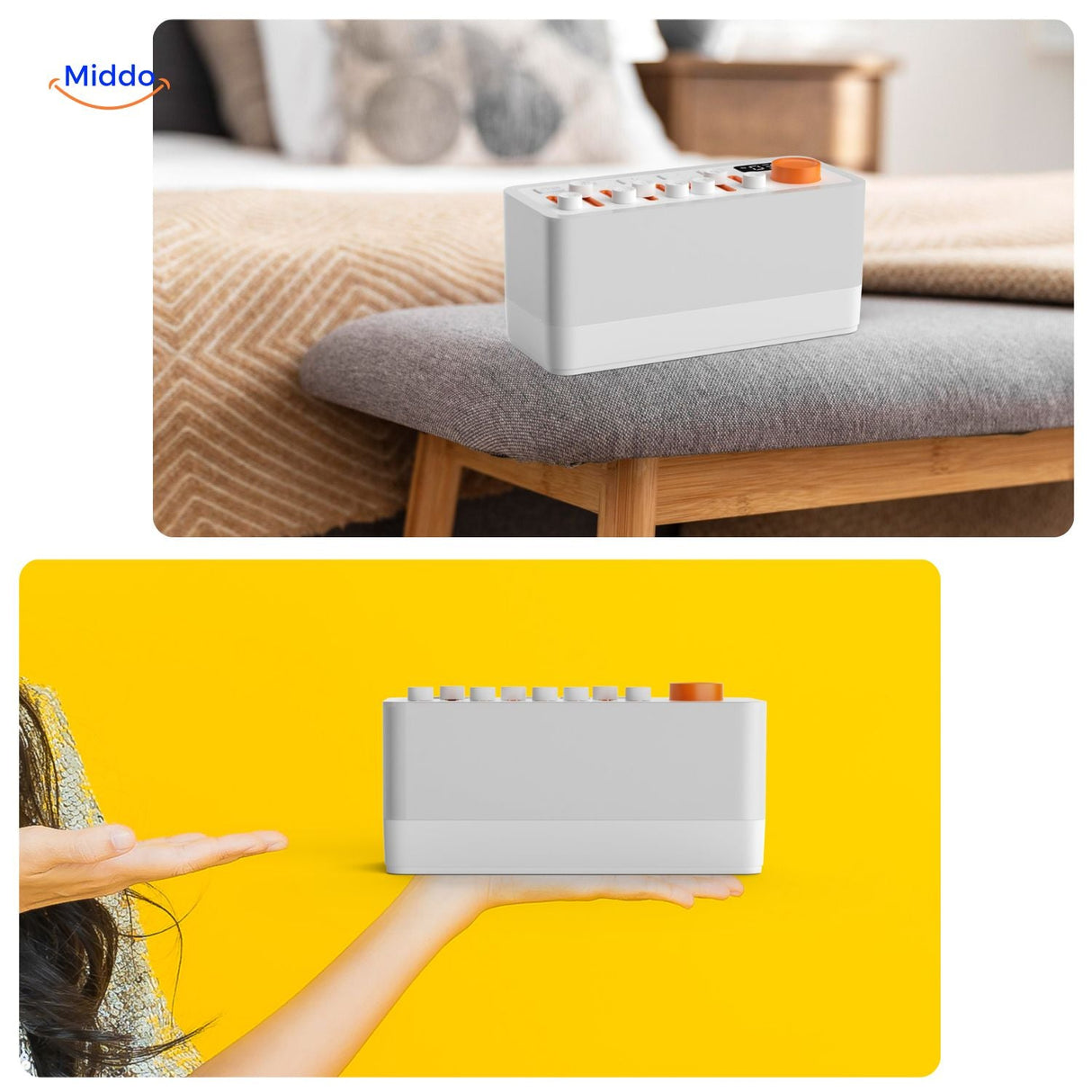 Sound therapy sleep speaker for children and study use with soothing audio functions