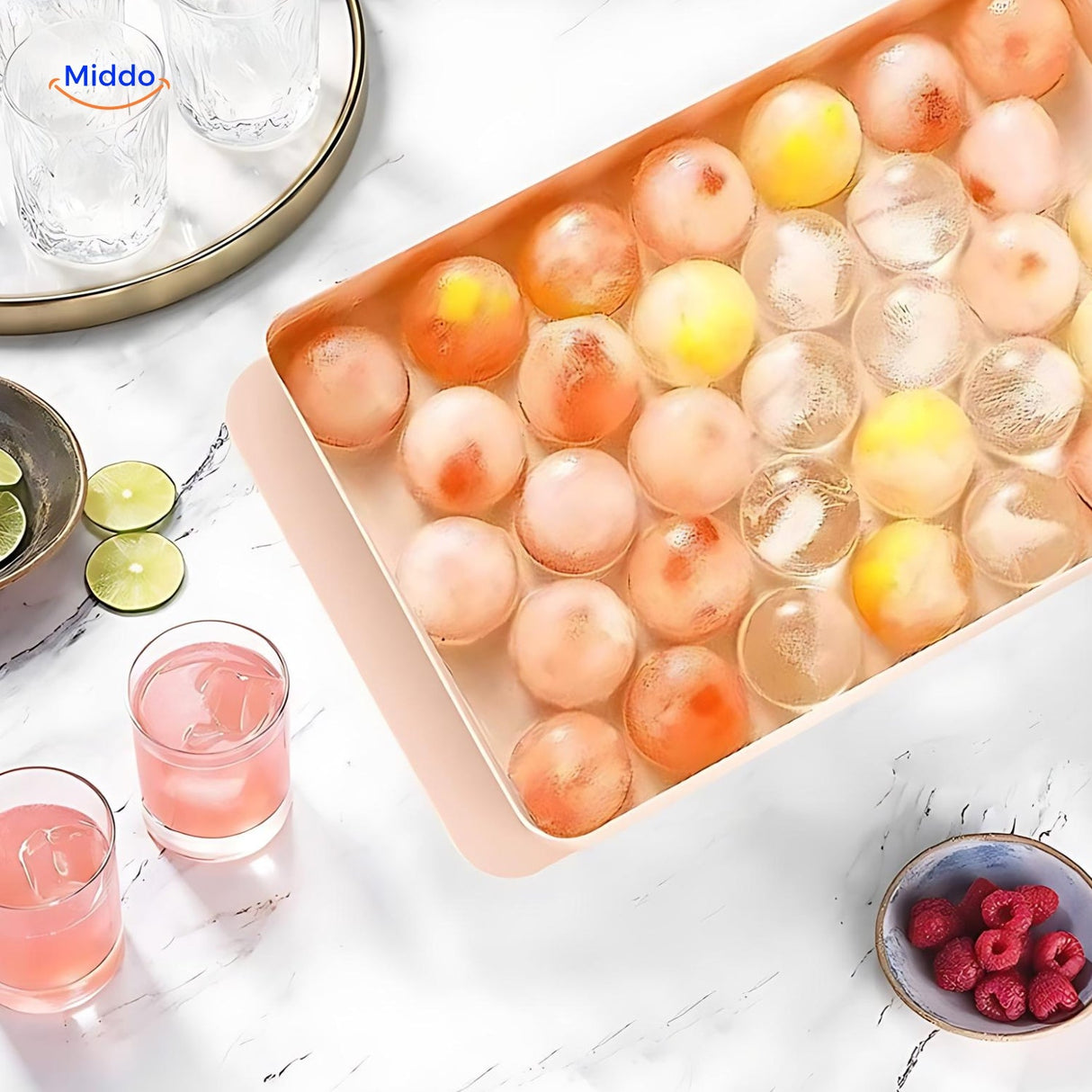 FrostSphere ice mold made from durable, flexible food-grade silicone for long-lasting use.