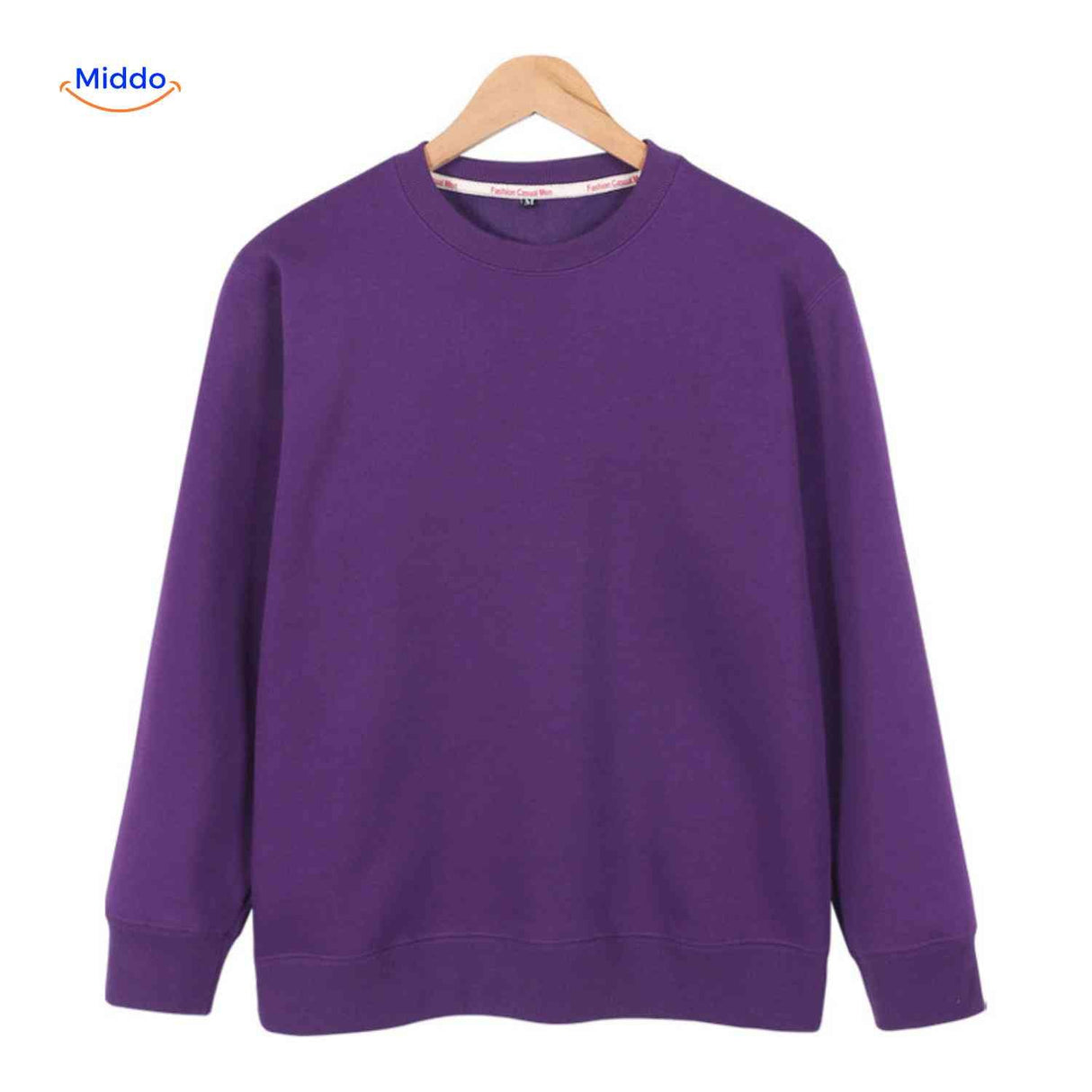 Soft fleece sweater ideal for comfortable daily casual wear