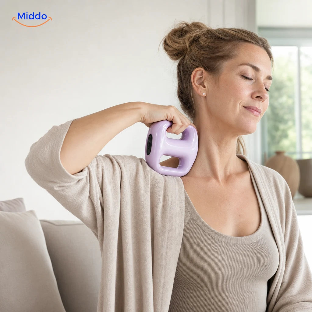 FlexiRing™ | Effortless Muscle Relaxation used on the shoulder