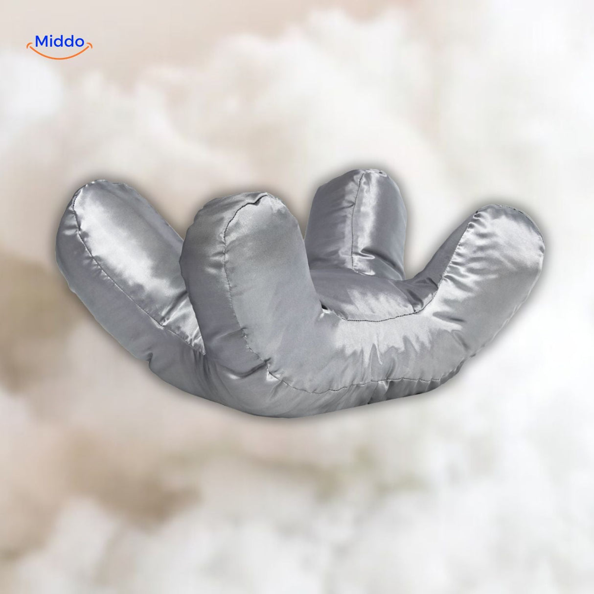 Glow pillow delivers soft sleep support for maintaining healthy, youthful skin.