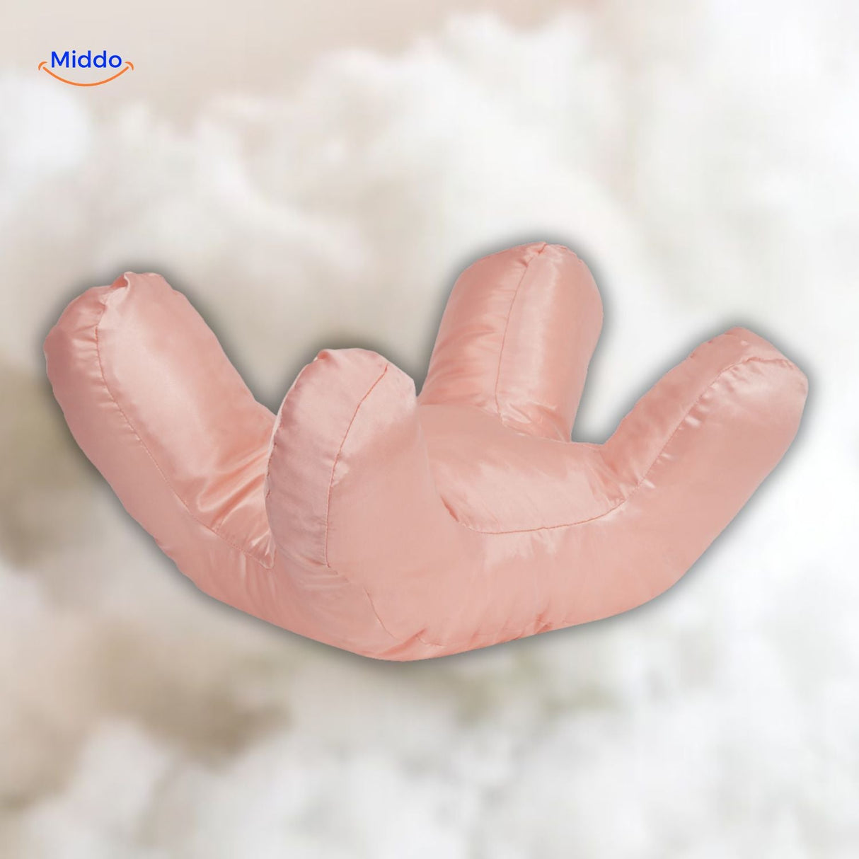 Glow pillow silk-soft surface is gentle and protective for facial skin.