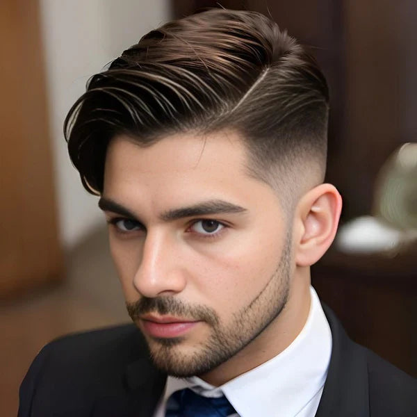 Tutorial showing how to achieve natural hold styling with the 2-in-1 comb.