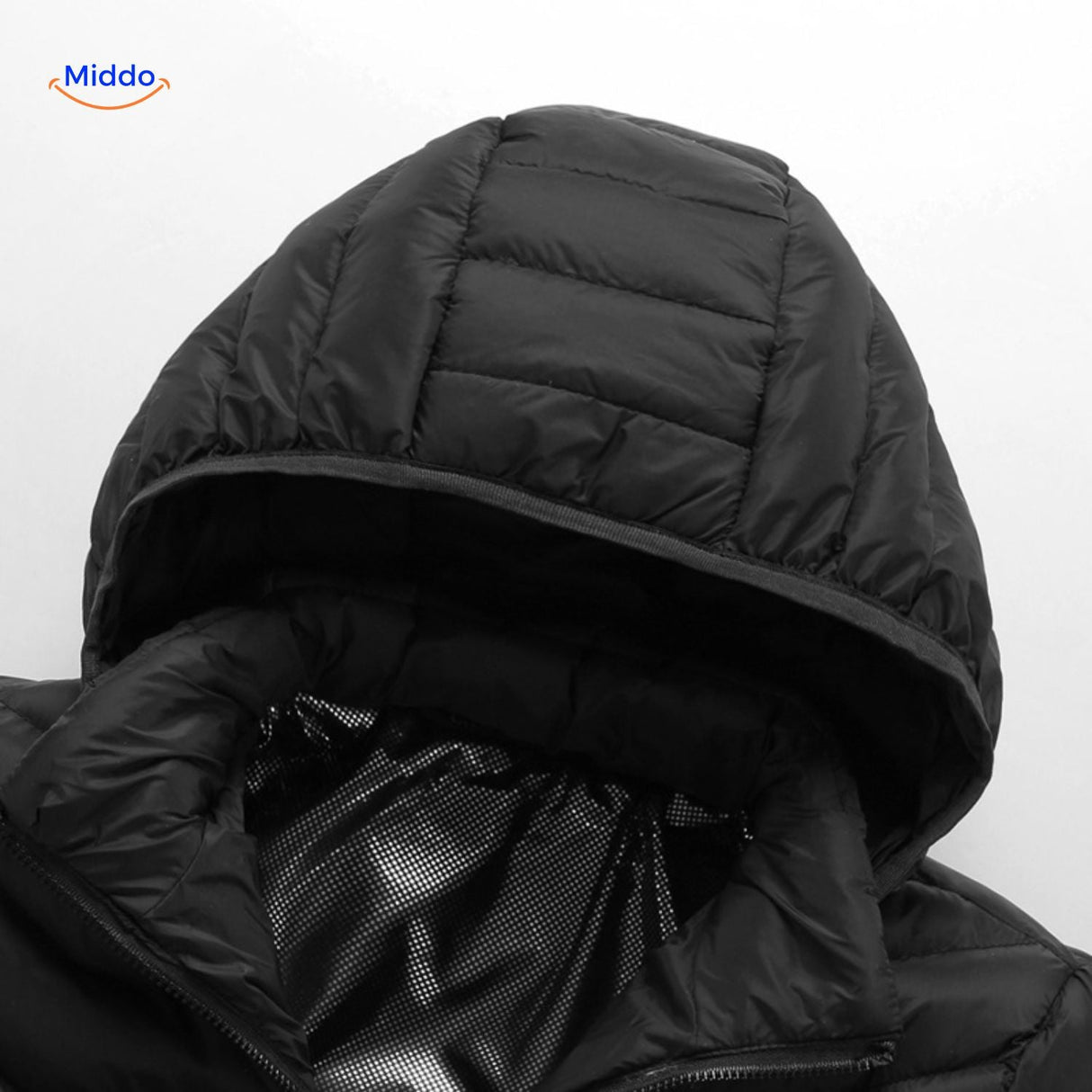 Winter essential heated hoodie combining comfort with contemporary style.