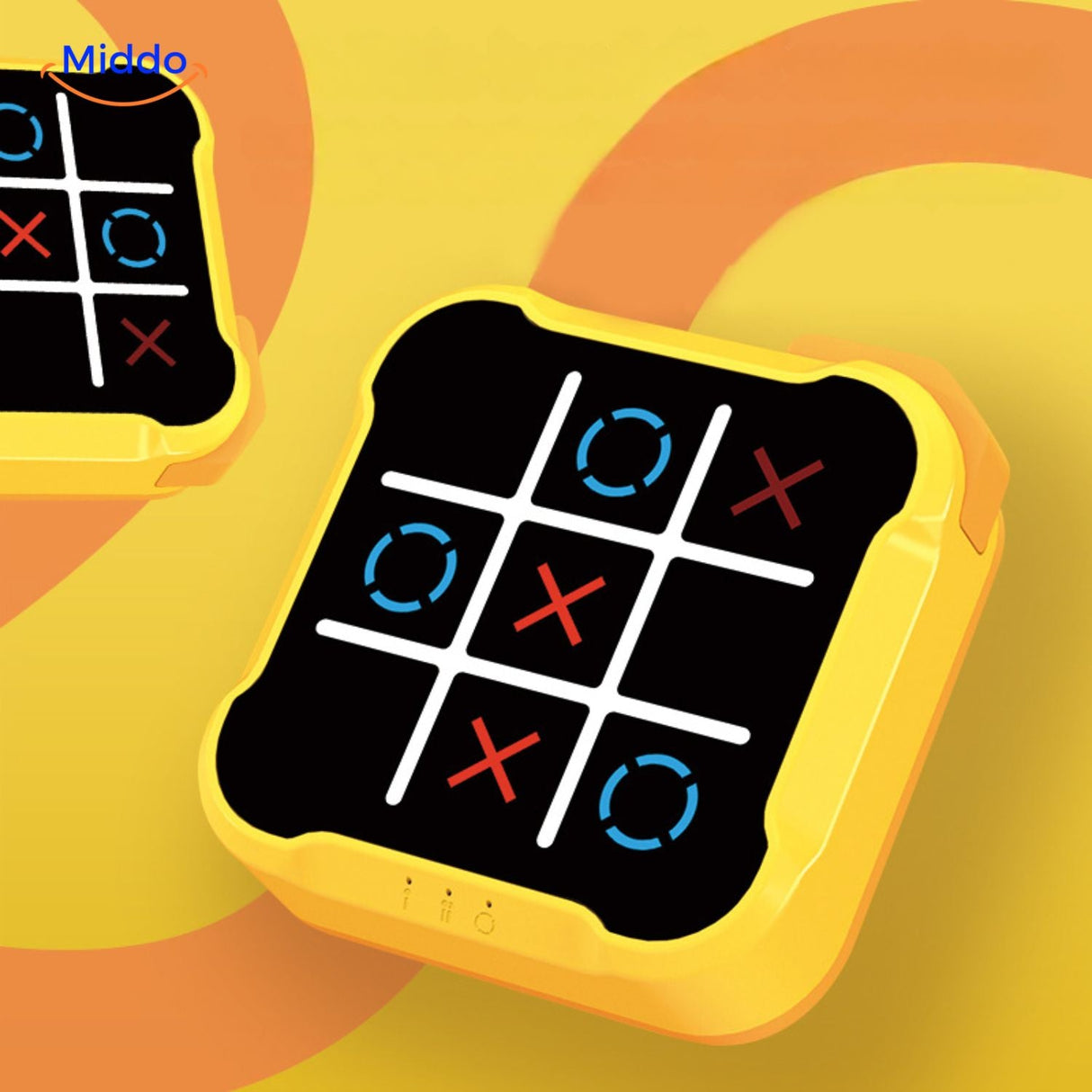 Interactive touchscreen tic-tac-toe board with electronic gameplay
