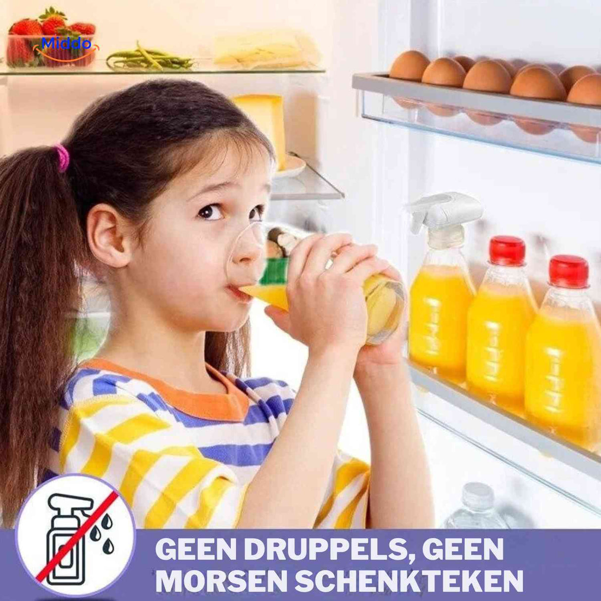 Kid-friendly water pump dispenser, spill-proof automatic pouring.