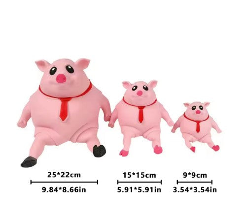 LalaPig anti-stress squish toy perfect as a funny, cute gift for all ages.