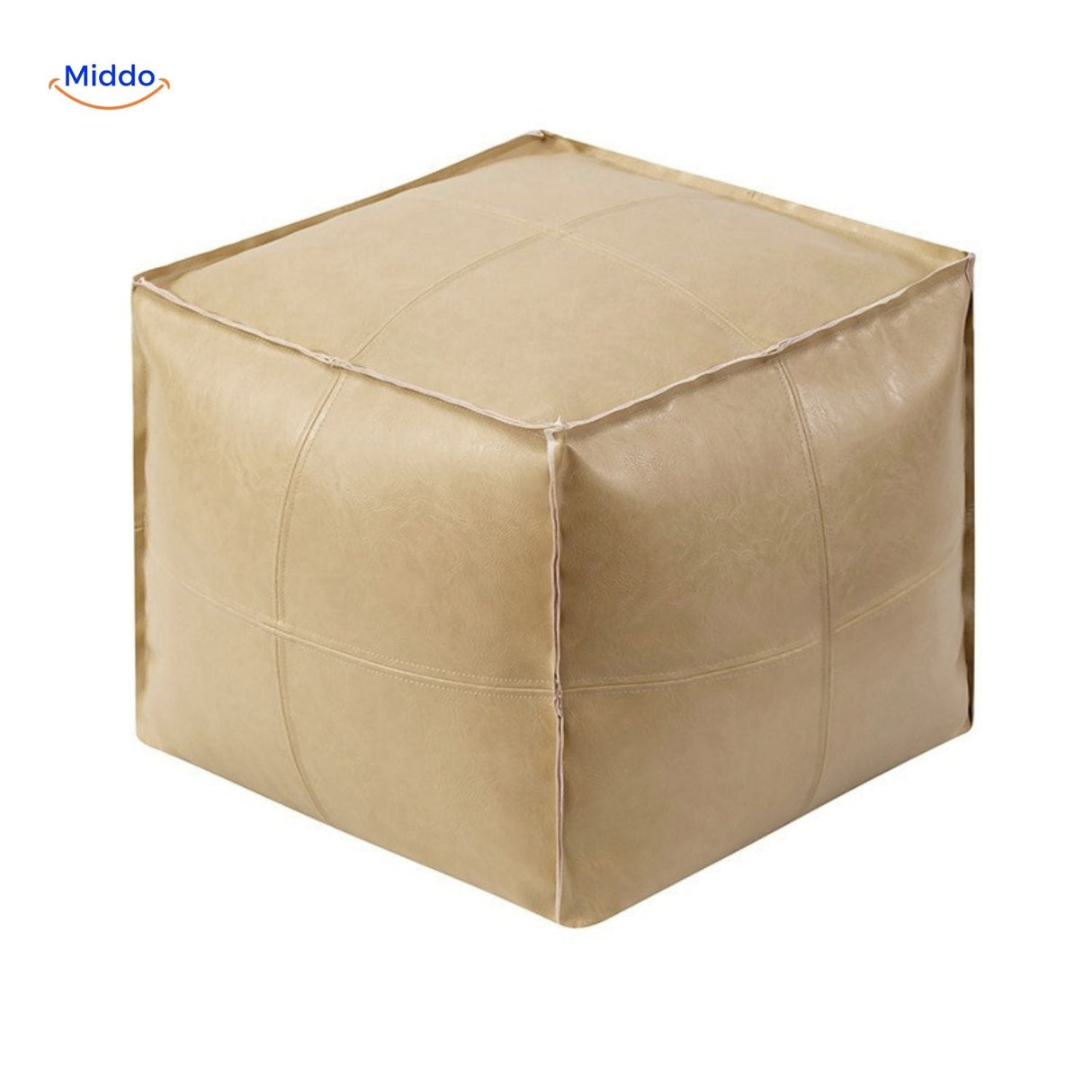 Pure comfort embodied in this premium leather tatami floor cushion.