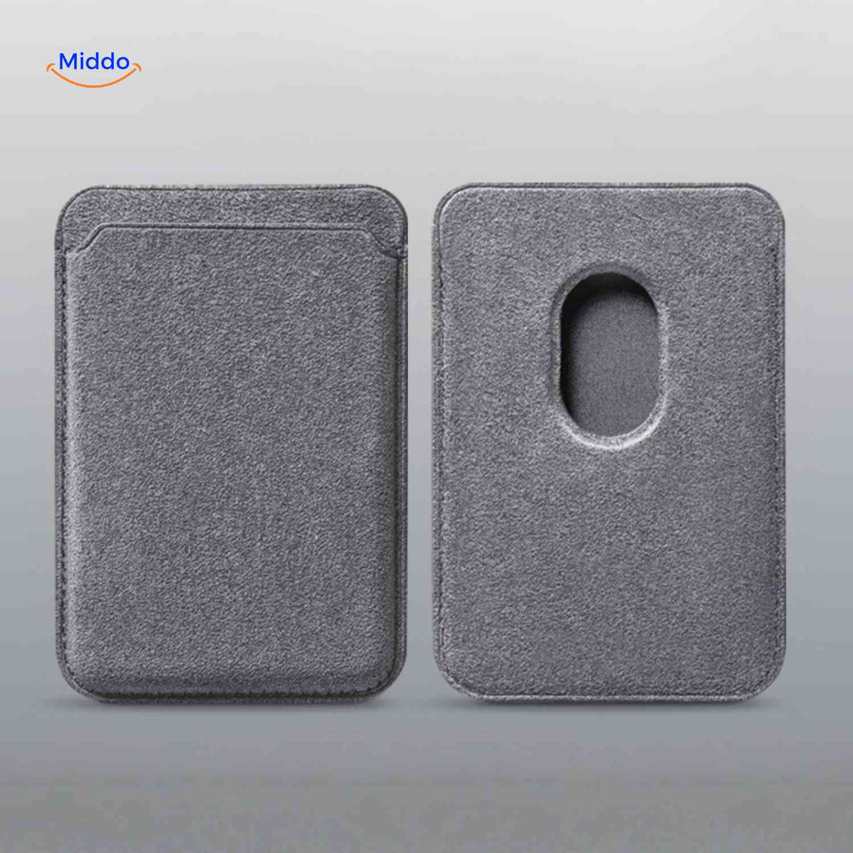 black AlcantaPro Card Holder close-up image 5