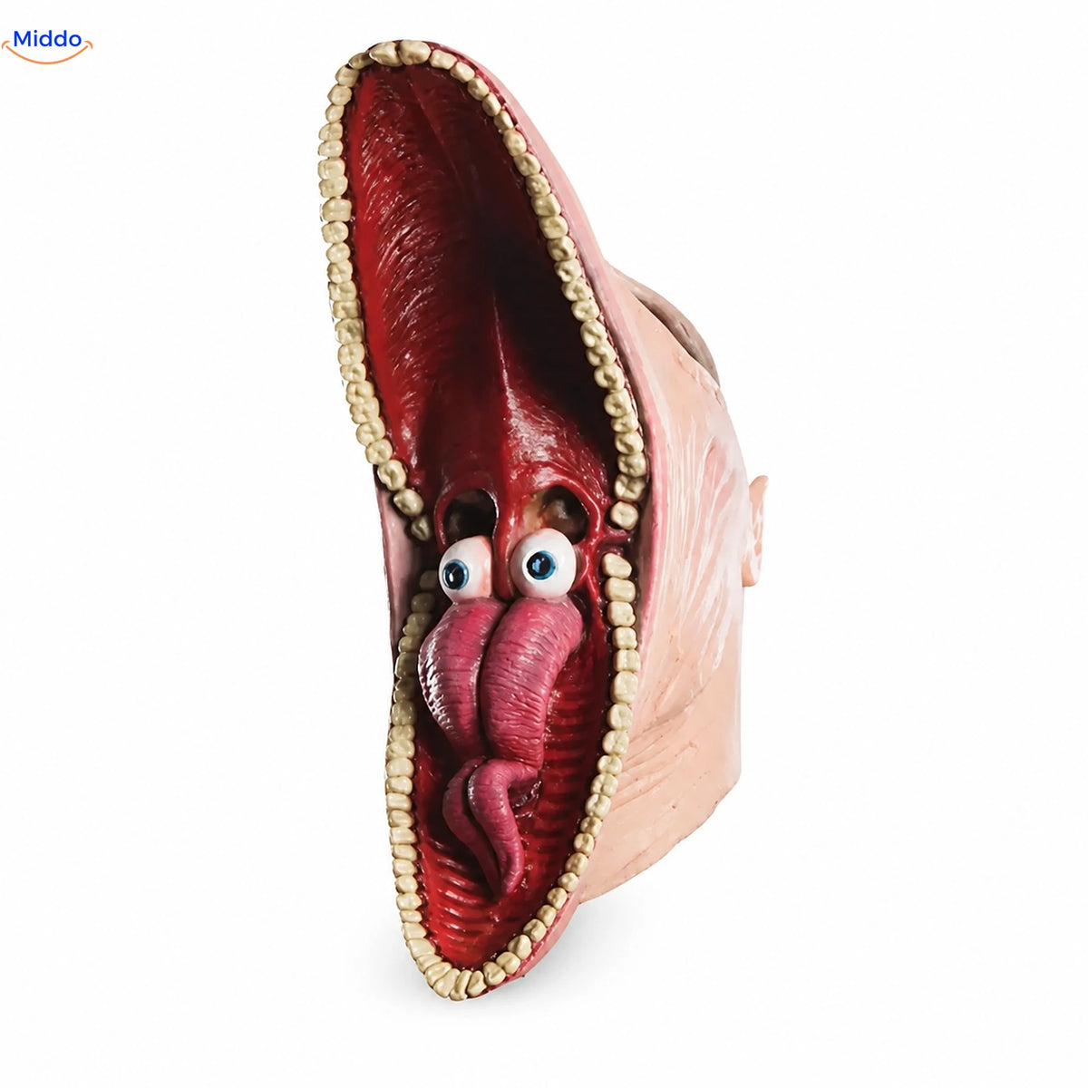 MaitlandMorph™ Adam & Barbara Full-Head Halloween Horror Mask | For Halloween Parties - Barbara Mask