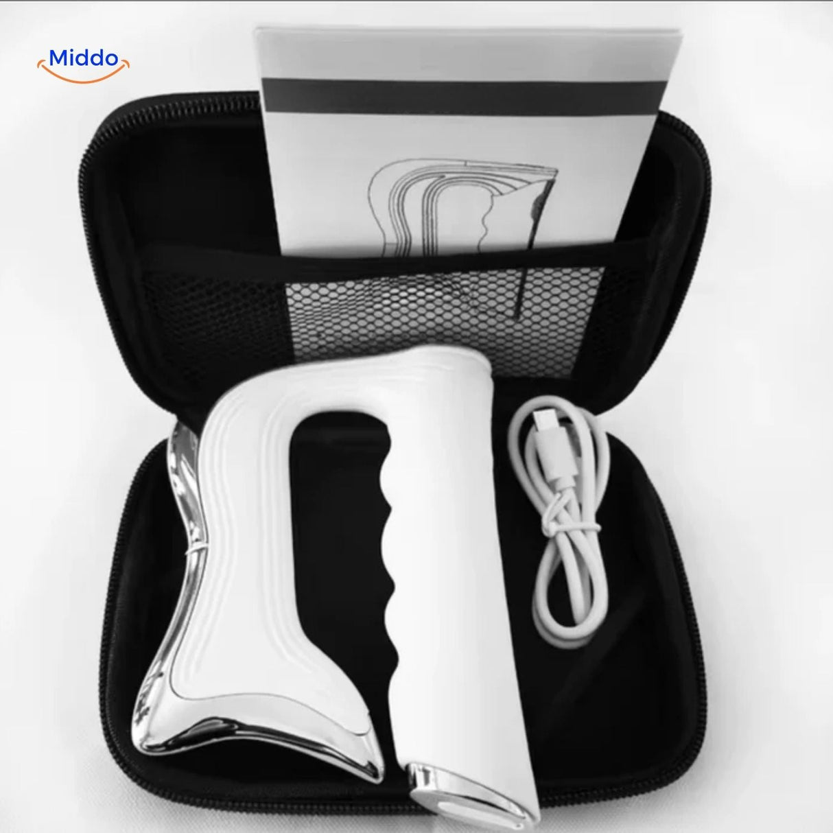 Visiopro microstimulation therapy device designed for muscle tension relief.