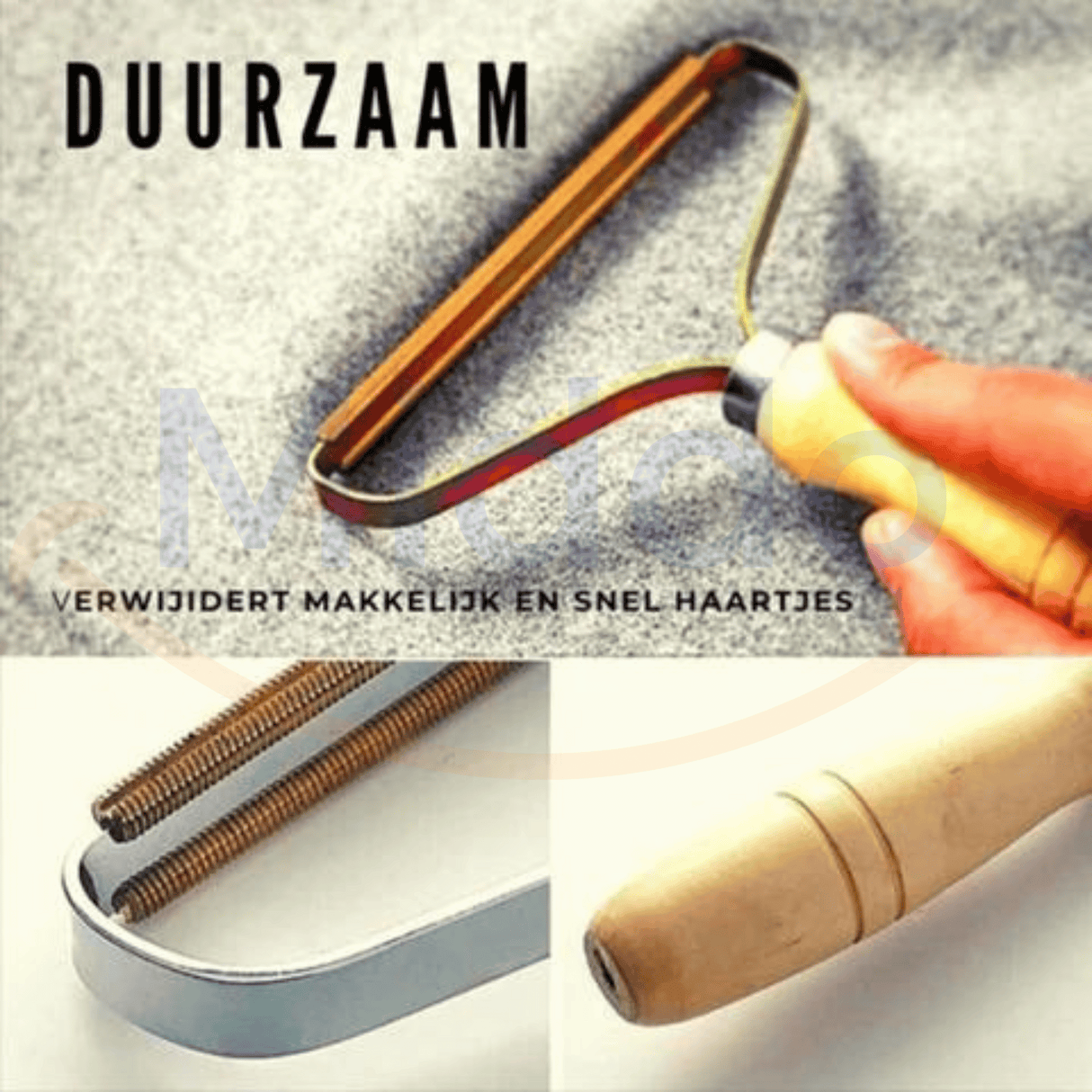Durable pet hair remover brush built for long-lasting pet grooming.