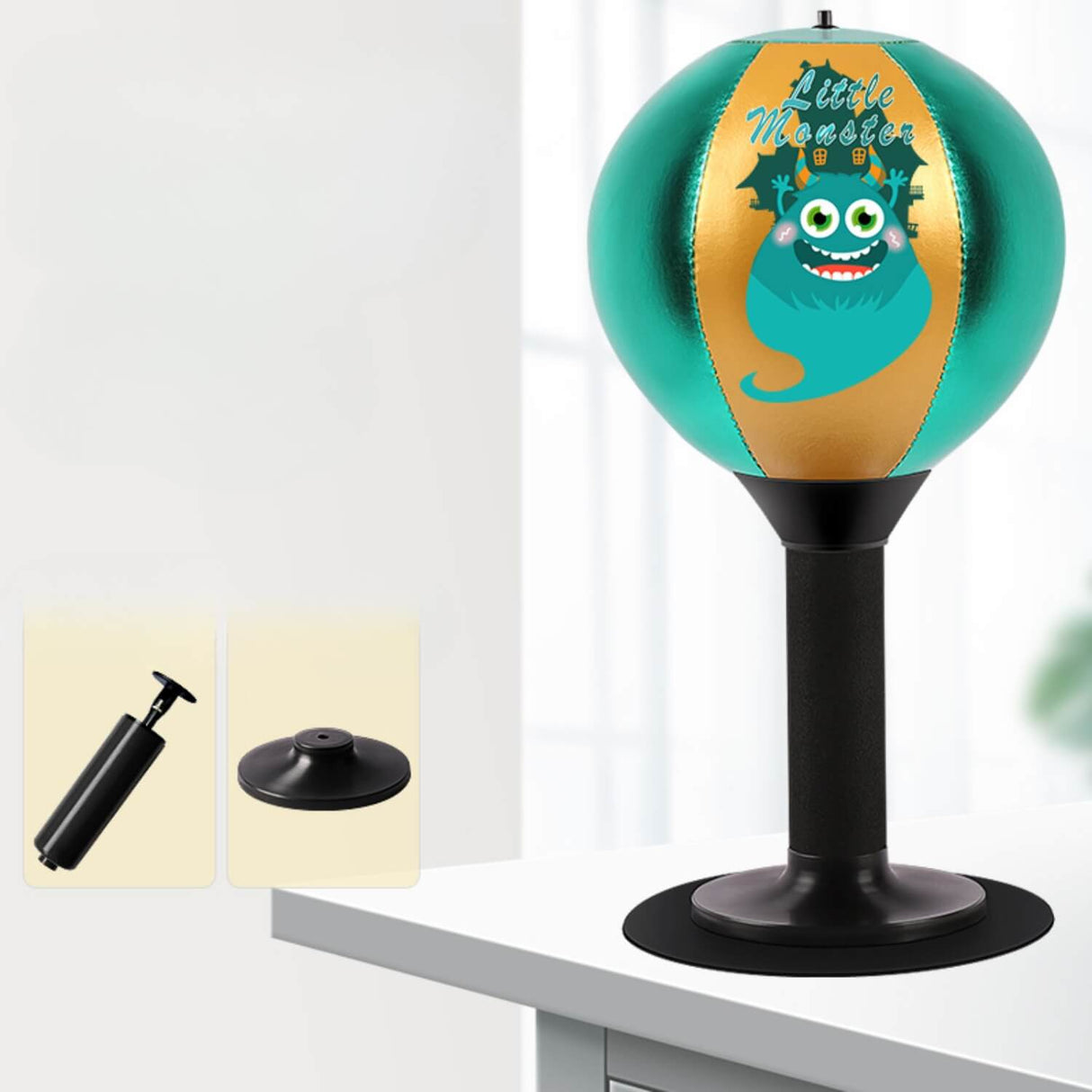 FunPunch reflex boxing ball green special edition version.