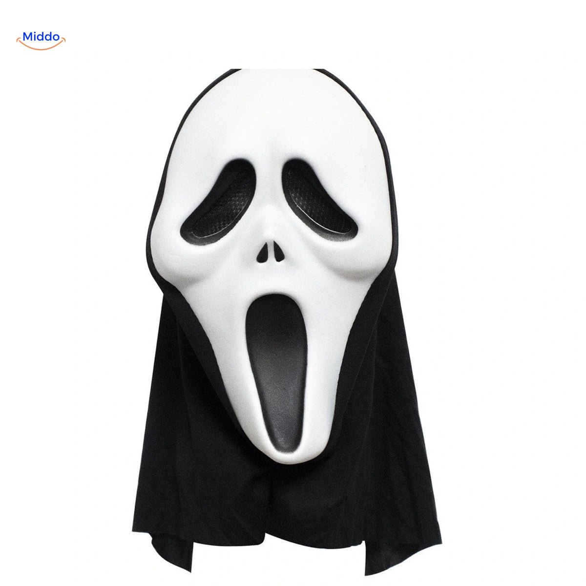 Skullora White EVA Screaming Mask variant on a clean white background