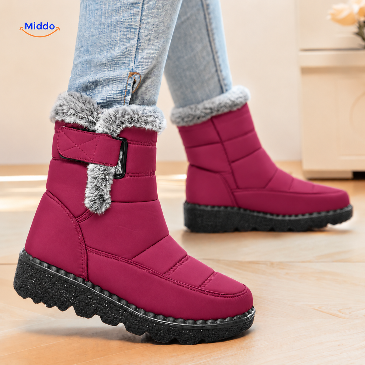 Snowboots – Red