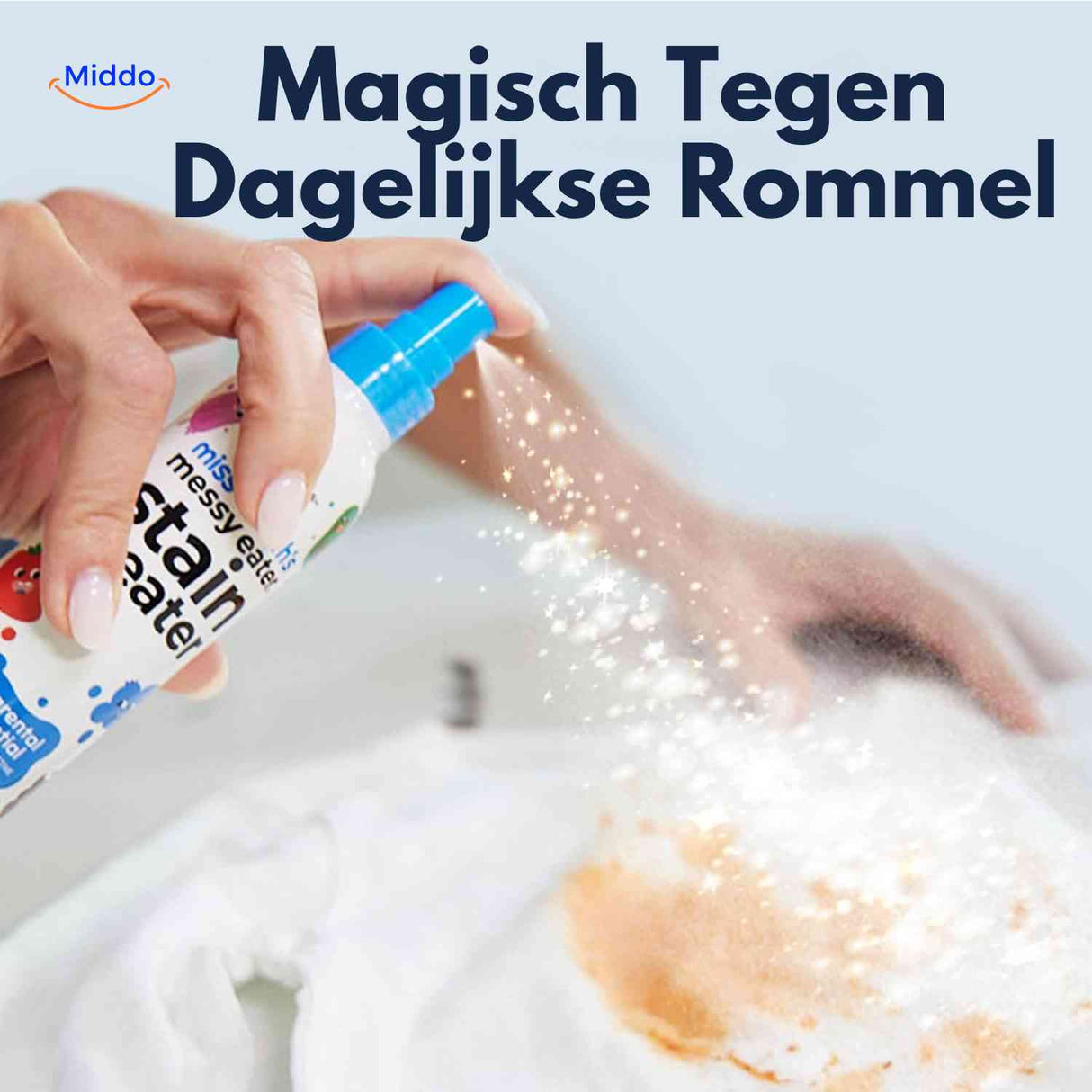Stainhero spray tackles everyday messes and tough stains effectively.