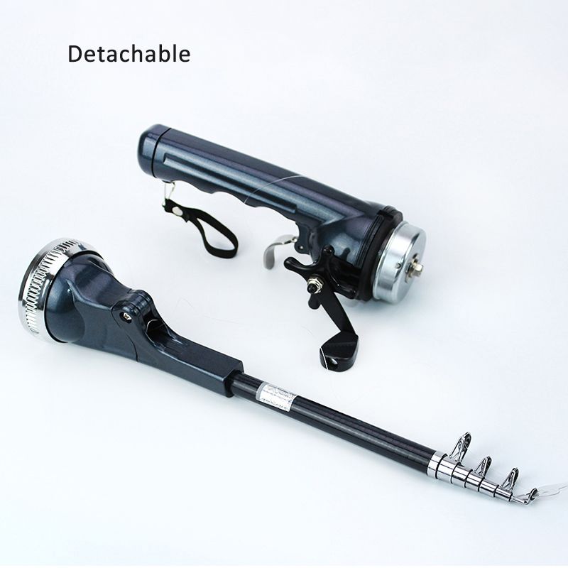 Detachable rod components allow easy assembly and compact storage.