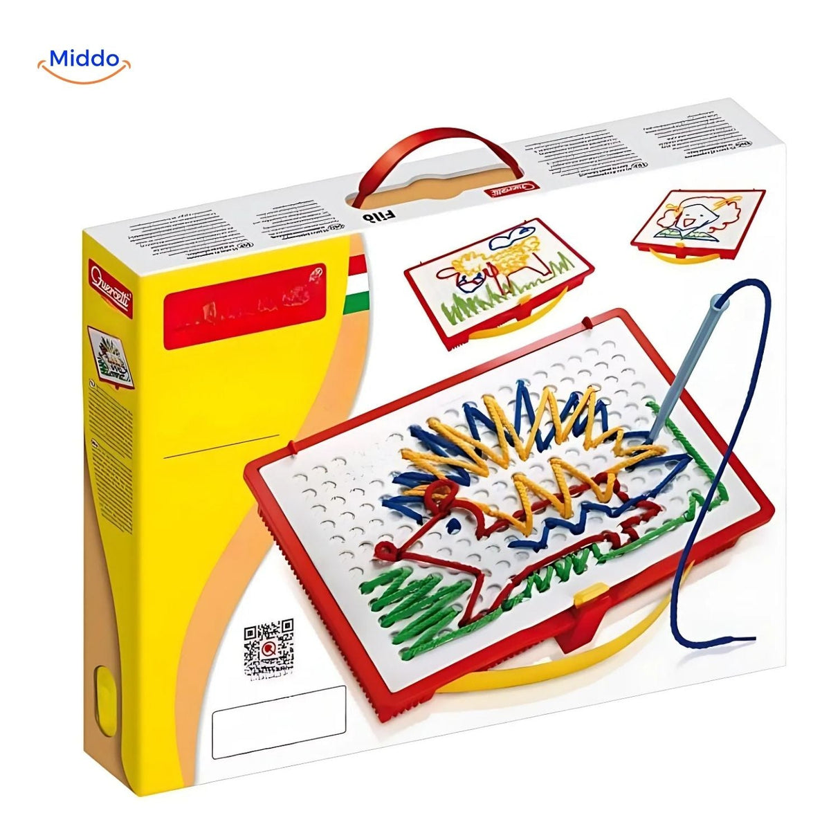 ThreadArt Builder puzzle game promoting creativity and fine motor skill development.