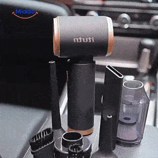 Animated demo showcasing the cordless vacuum's cleaning performance.