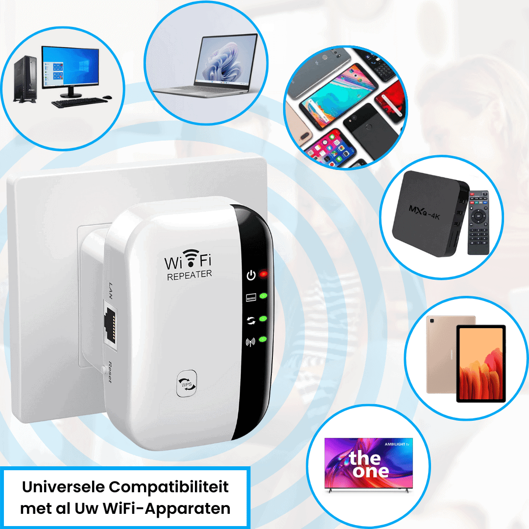 Easy setup guide demonstrating how to install the UltraWifi Pro extender in simple steps.