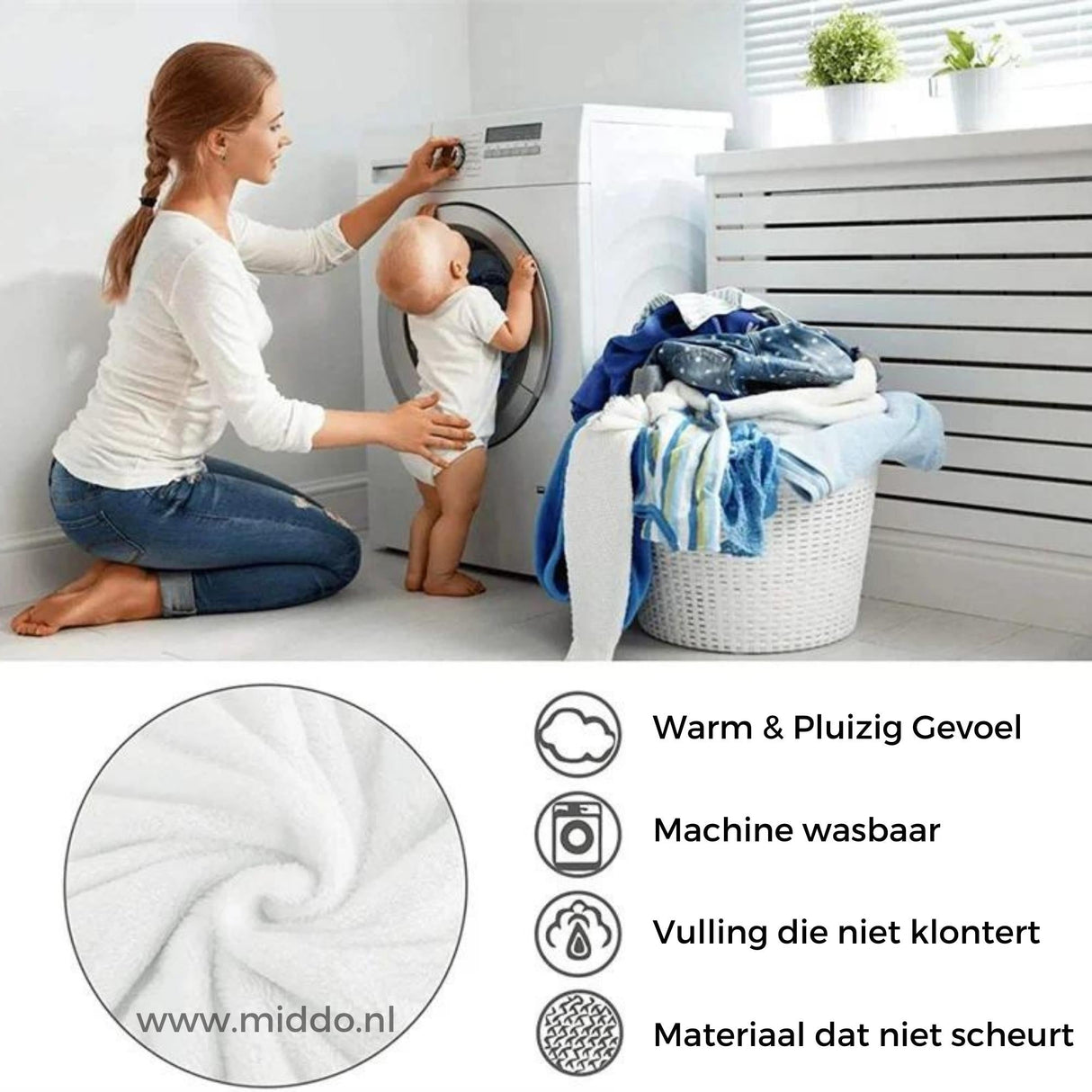 Wool blanket showing its soft washable texture and durable fabric quality.