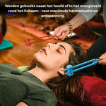 128Hz VibeClean tuning fork sound healing tool for therapeutic use.
