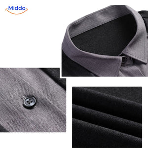 2-in-1 knit shirt in action showing dynamic movement.