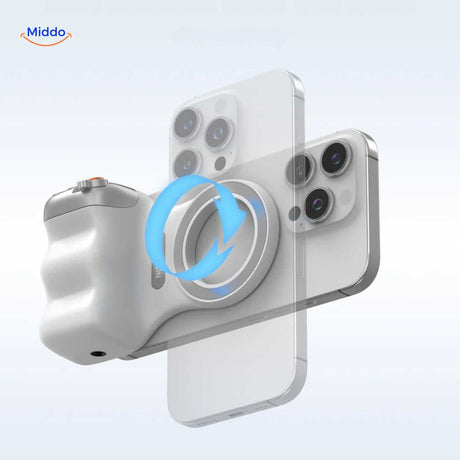 360-degree rotation supports landscape and portrait orientations.