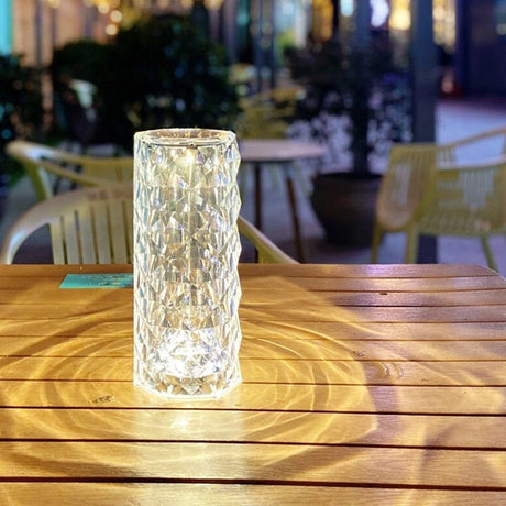 3D crystal technology creates dynamic lighting effects