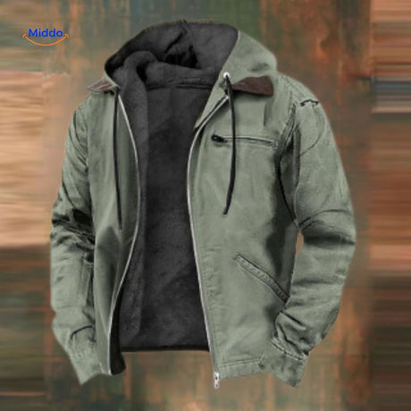 Brown 3D print cotton hoodie with comfortable fit and soft padded hood interior.