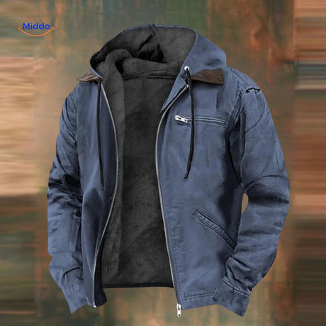 Gray 3D print cotton hoodie with durable construction and comfortable hood interior.