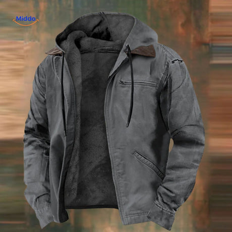 Light green 3D print cotton hoodie with padded hood and premium interior lining.