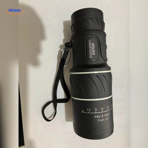 40x60 magnification night vision monocular with compact, portable design.