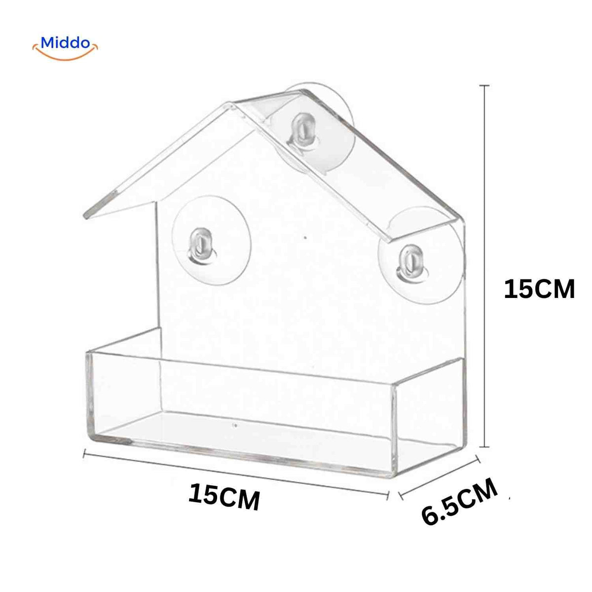 AviHaven compact bird feeder without perch